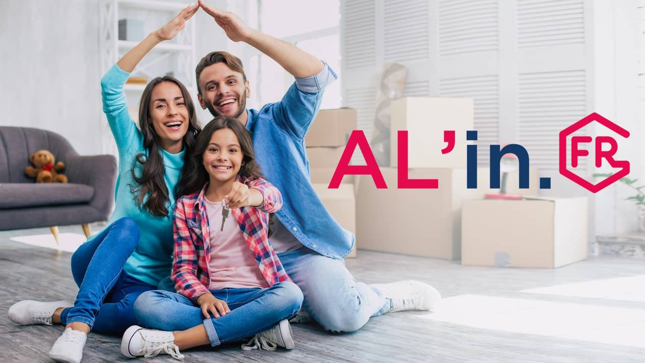 Plateforme AL'in d'Action Logement montrant une interface utilisateur pour la recherche de logements sociaux
