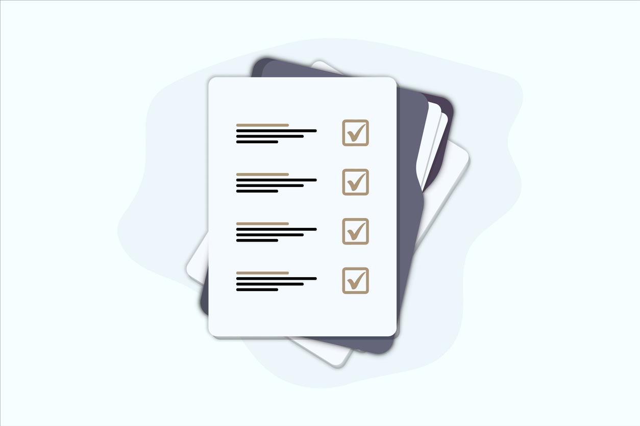 Inventaire de succession avec documents et objets symbolisant le partage des biens