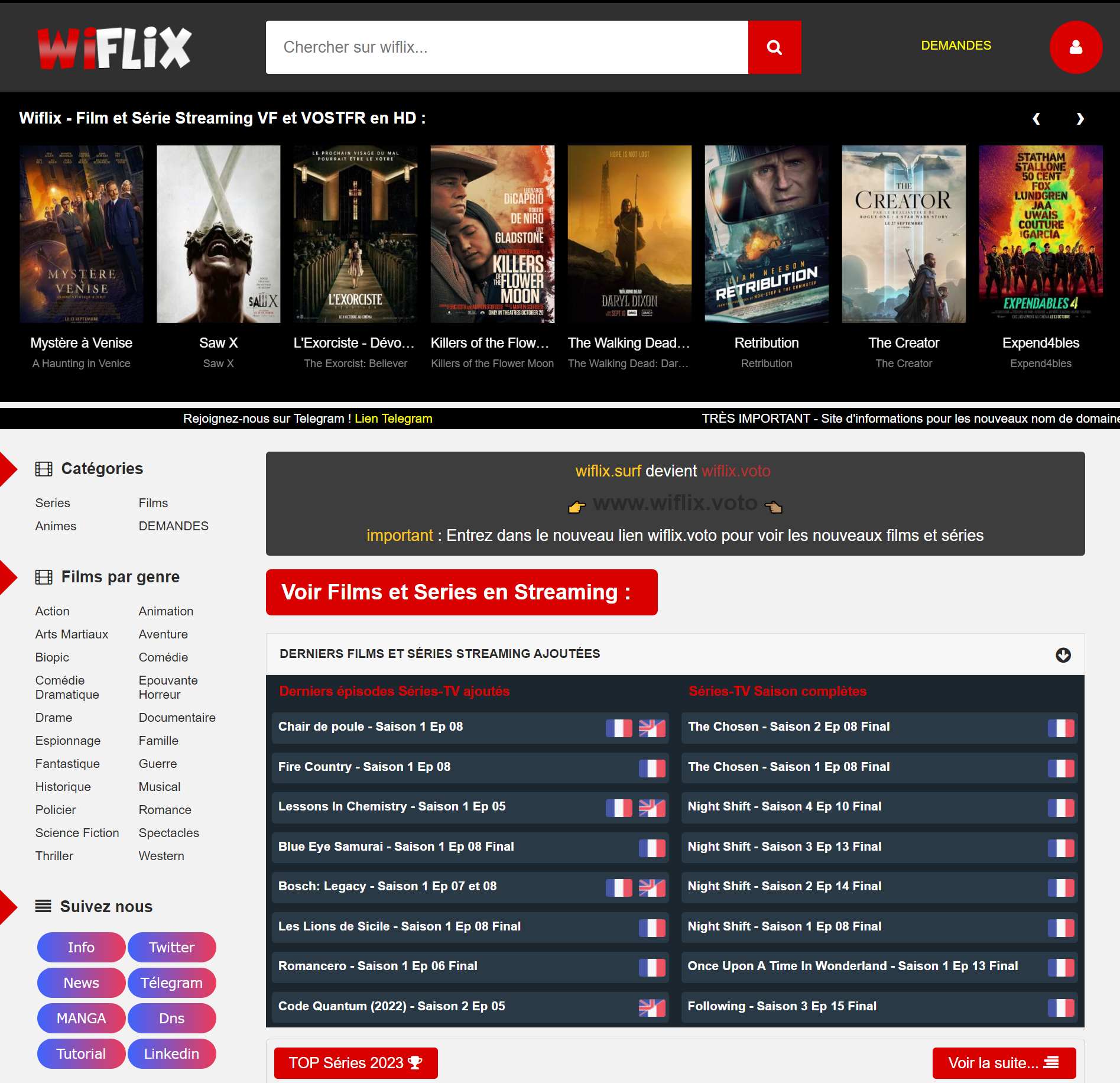 interface wiflix nouvelle adresse